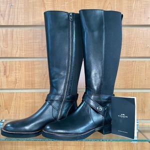 coach turnlock riding boot